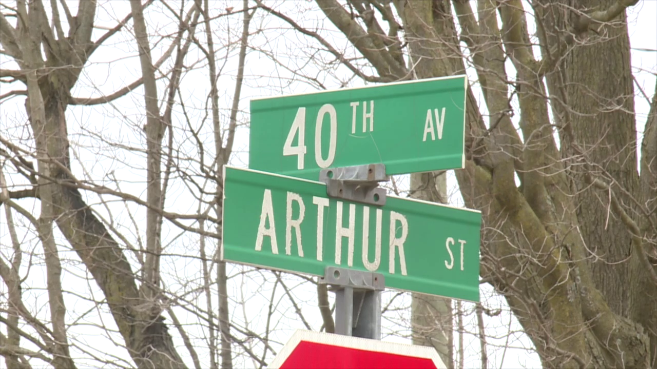 Arthur Street and 40th Avenue shooting scene