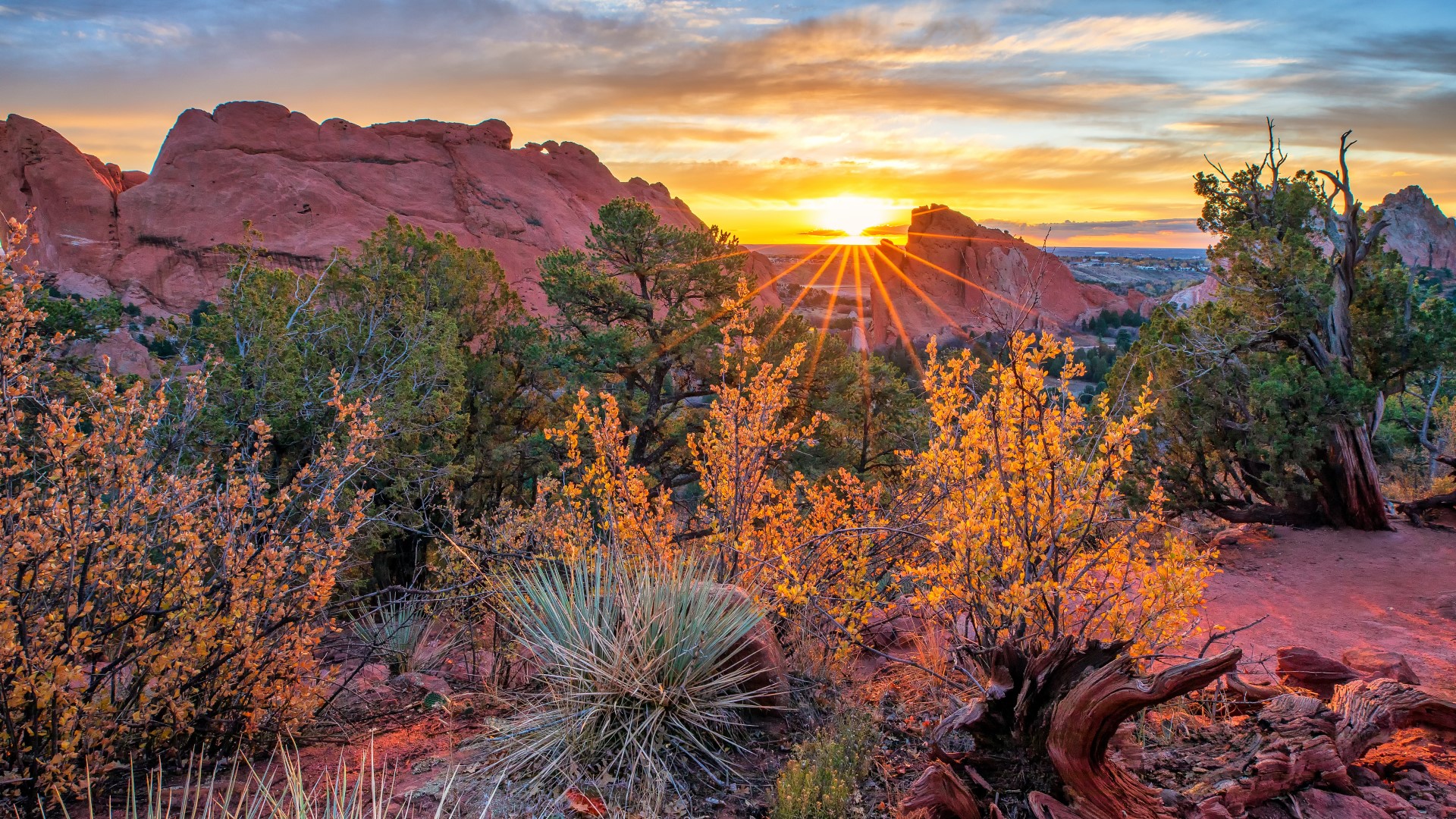 Garden of the Gods sunrise