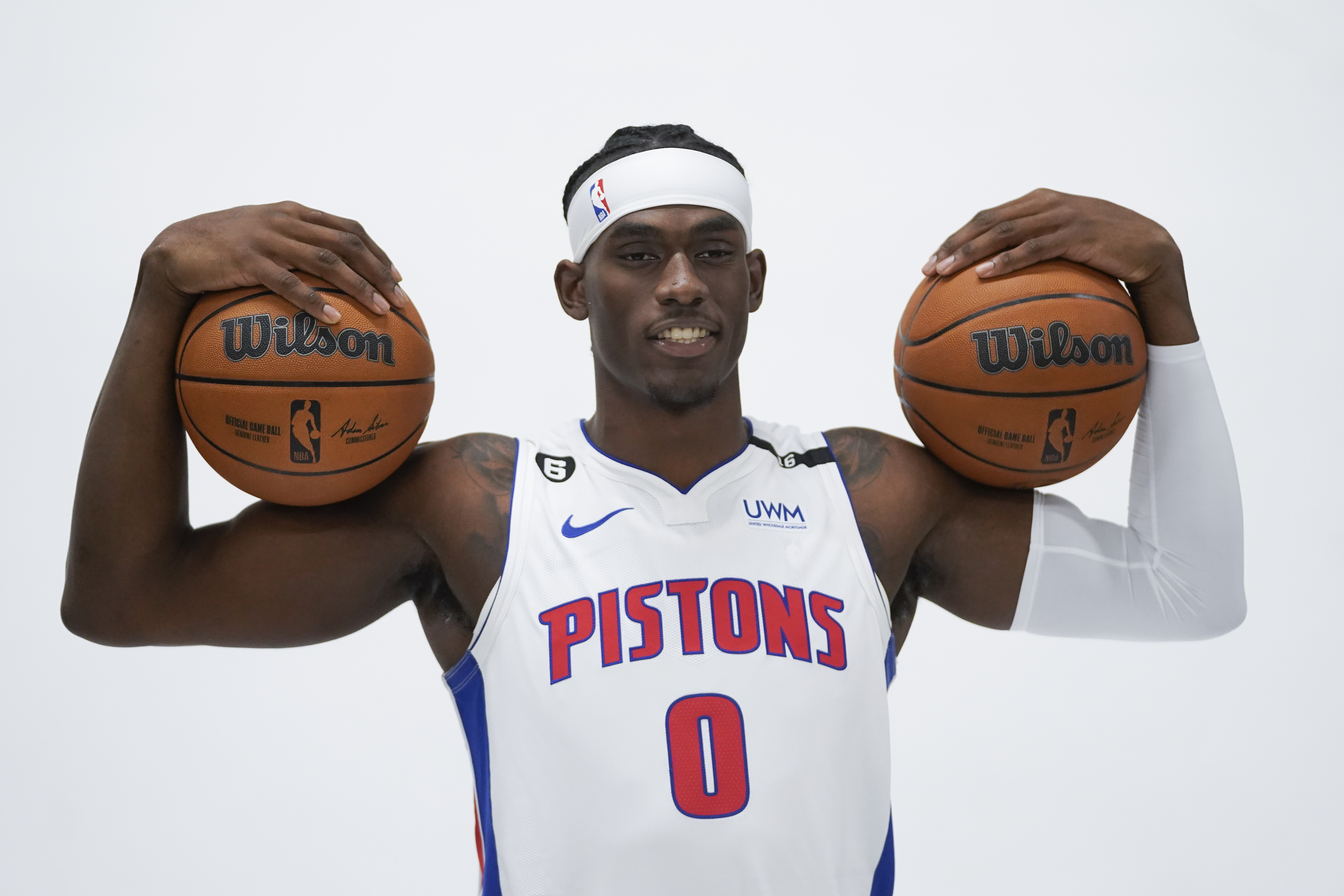 Pistons Media Day Basketball