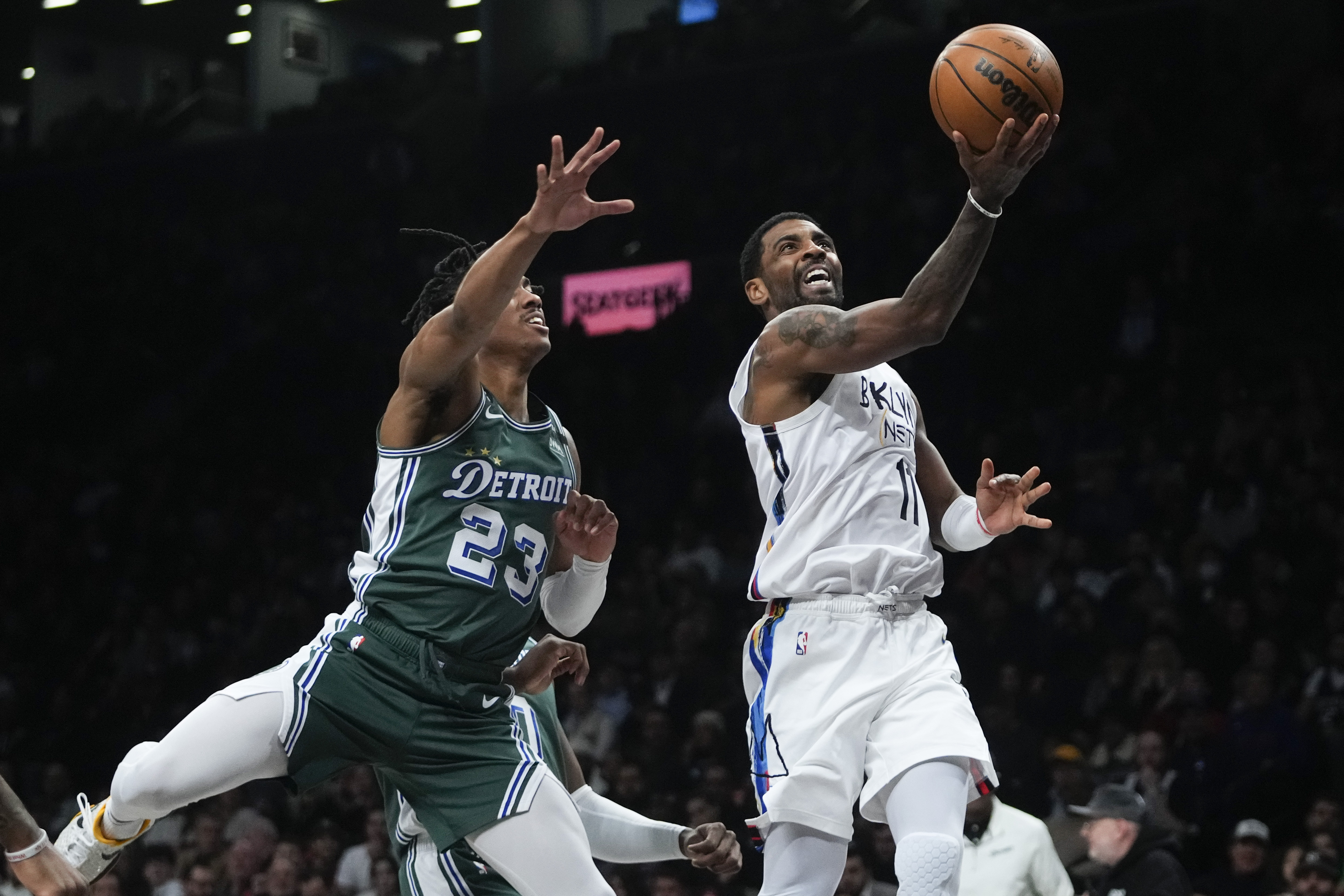 Pistons Nets Basketball