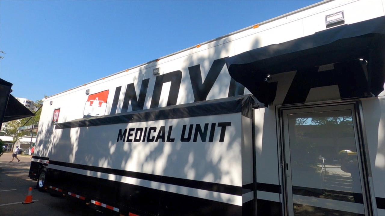 Mobile Medical Unit makes debut at St. Pete Grand Prix