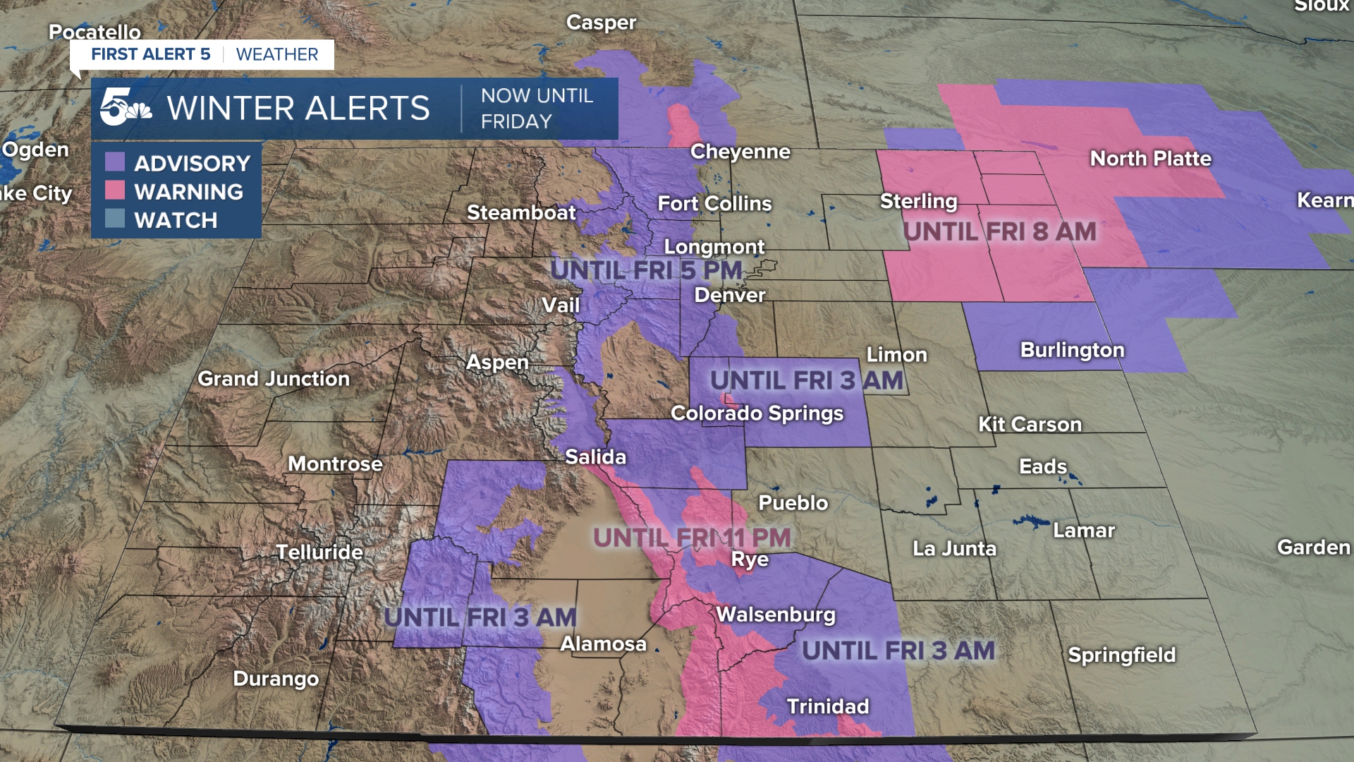 Winter Weather Alerts March 7-8, 2024