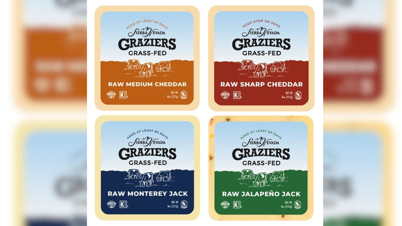 Sierra Nevada Graziers grass-fed raw milk cheese