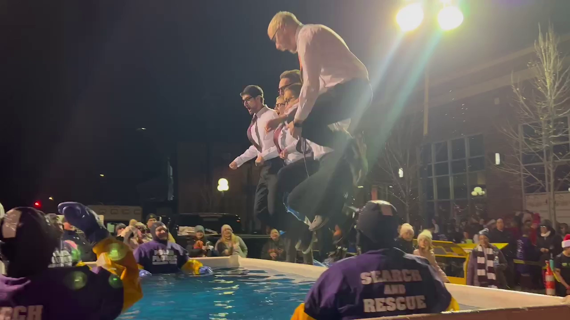 Team KRTV takes the 'Polar Plunge!'