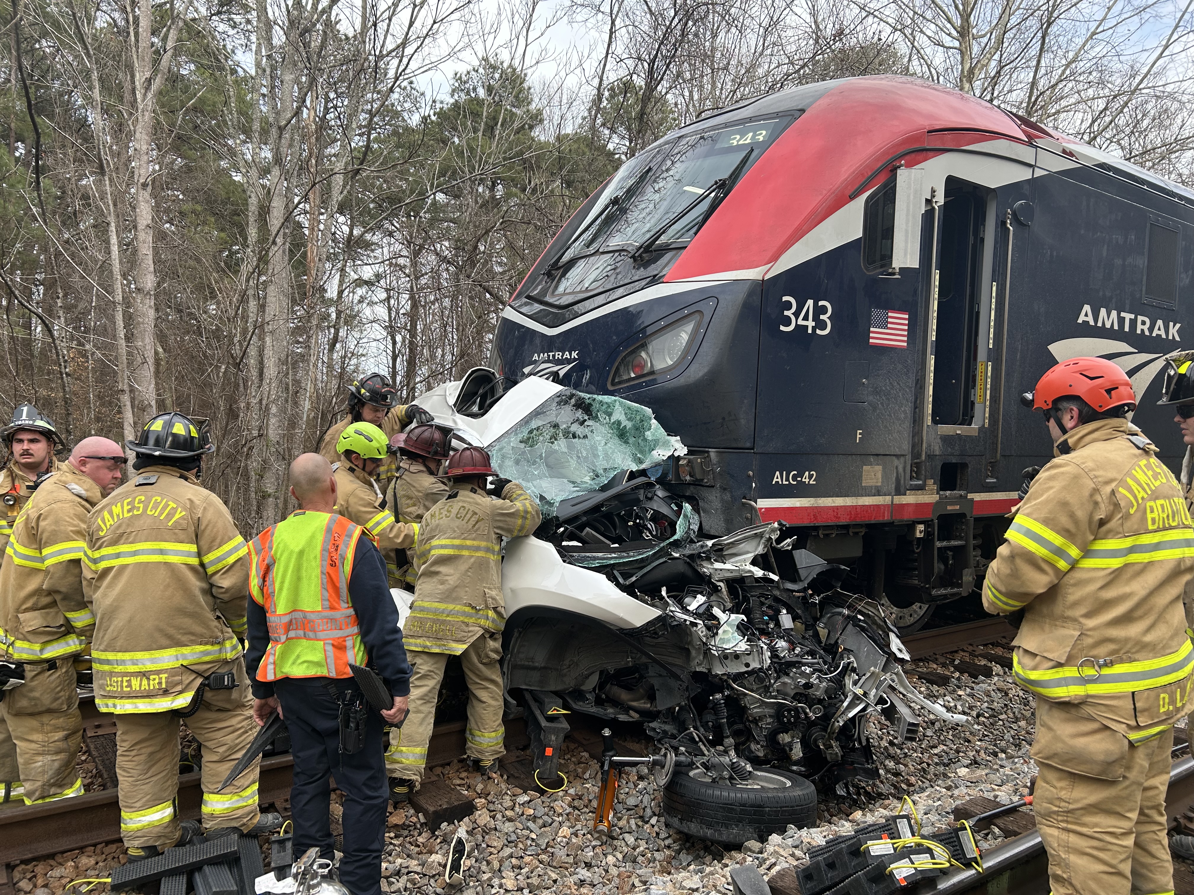 Virginia driver killed in Amtrak crash