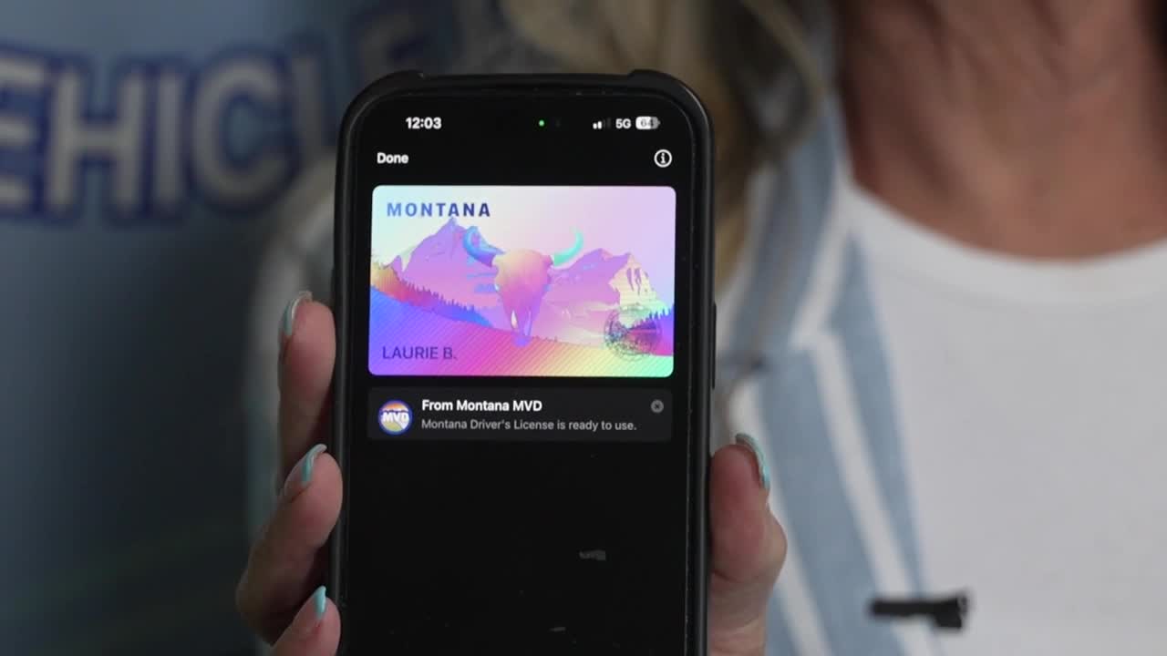 Montanans can now opt for a digital driver's license