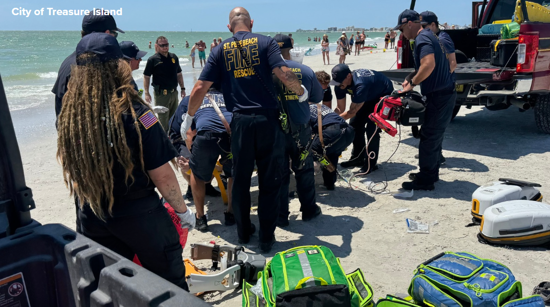 Treasure Island drowning