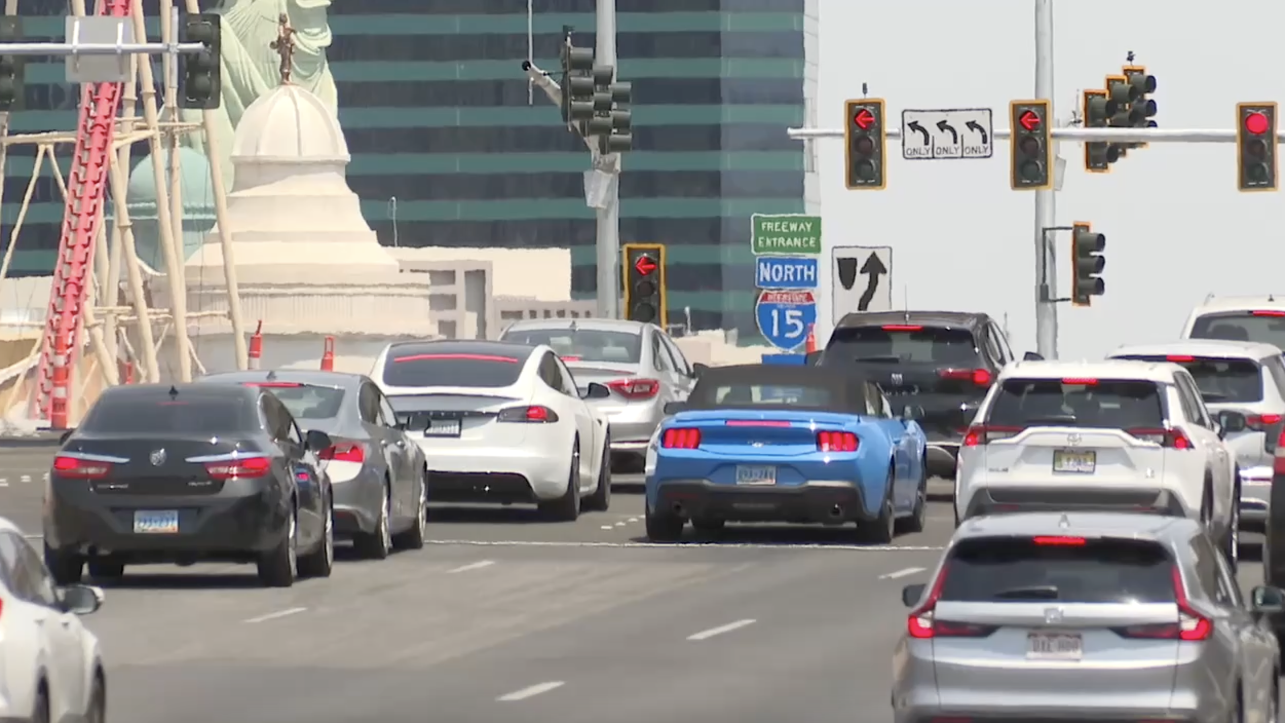 Cars in Las Vegas 