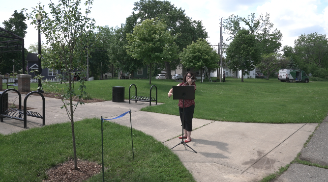 Asian American and Pacific Islander tree dedication