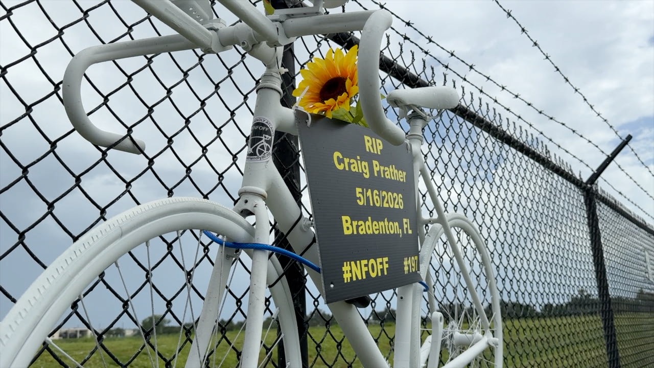Ghost Bike for Craig Prather