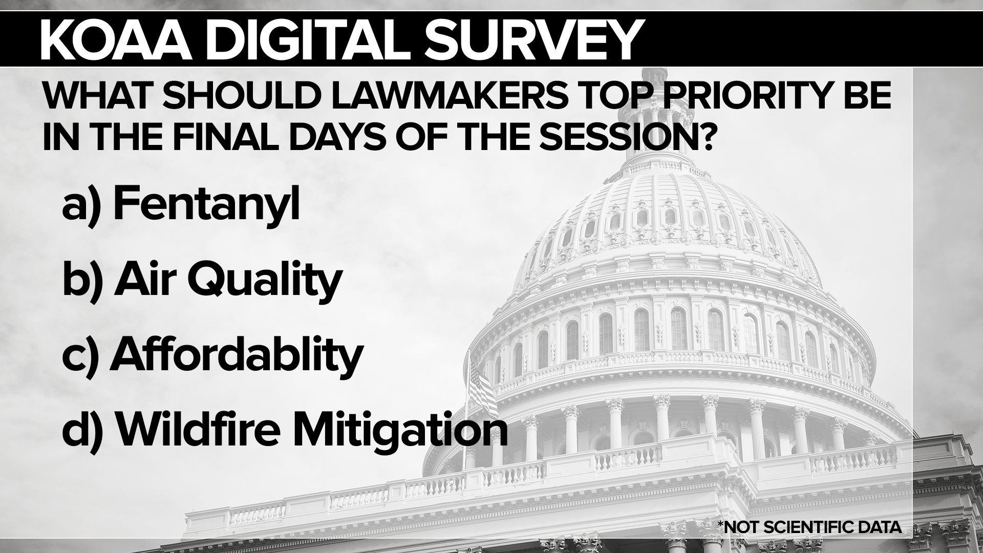 Survey General Assembly final week