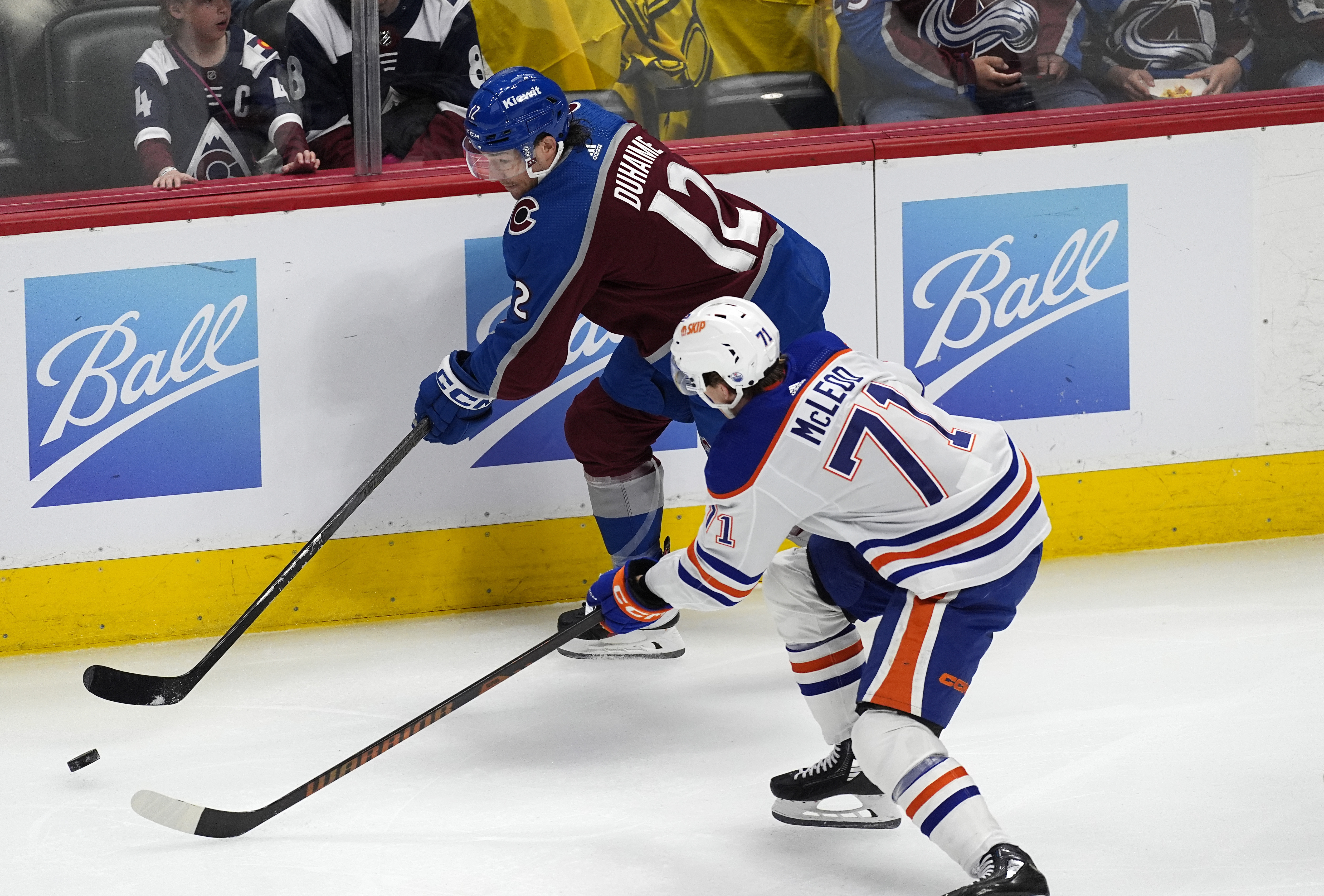 Oilers Avalanche Hockey