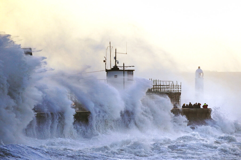 APTOPIX Europe Storm