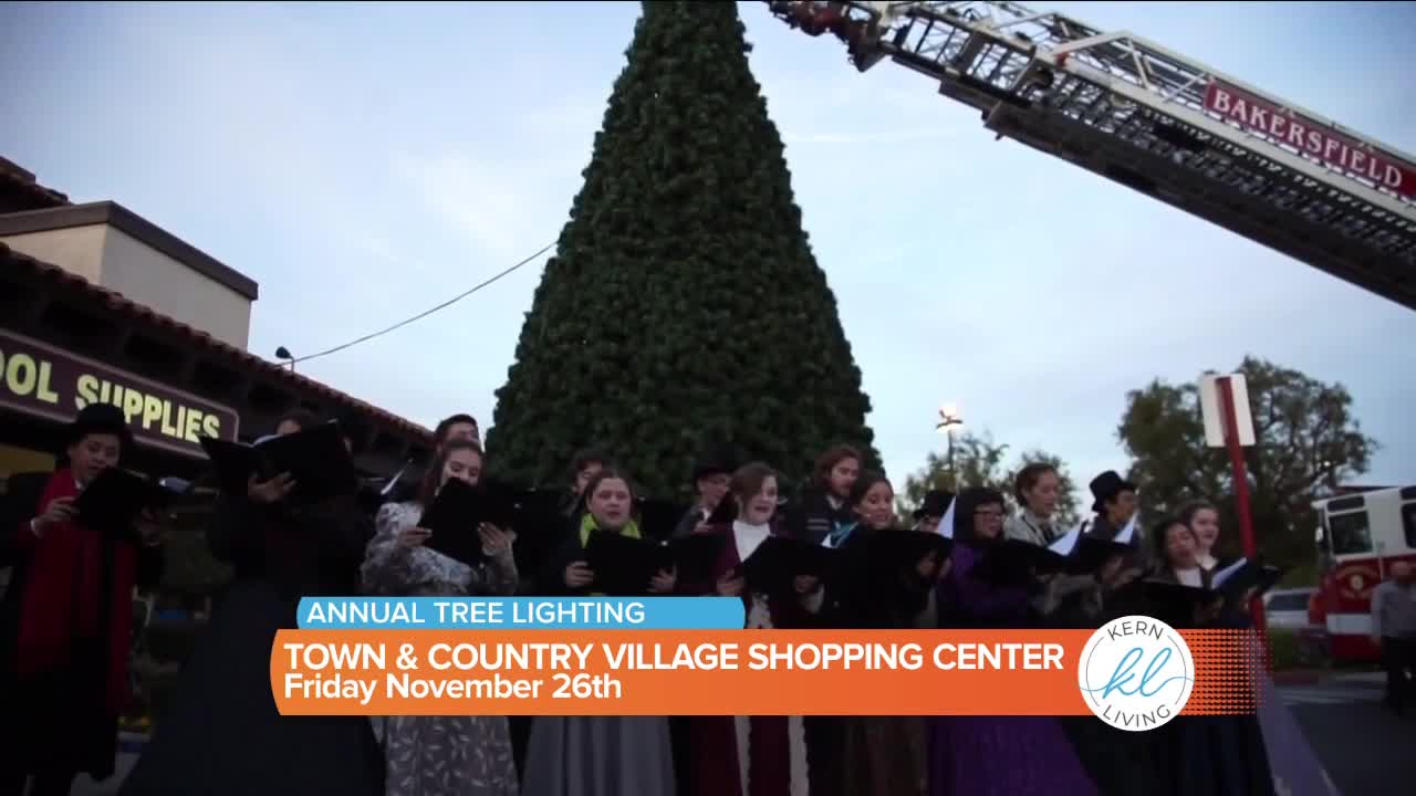 Town & Country Village Shopping Center Annual Tree Lighting, Kern Living