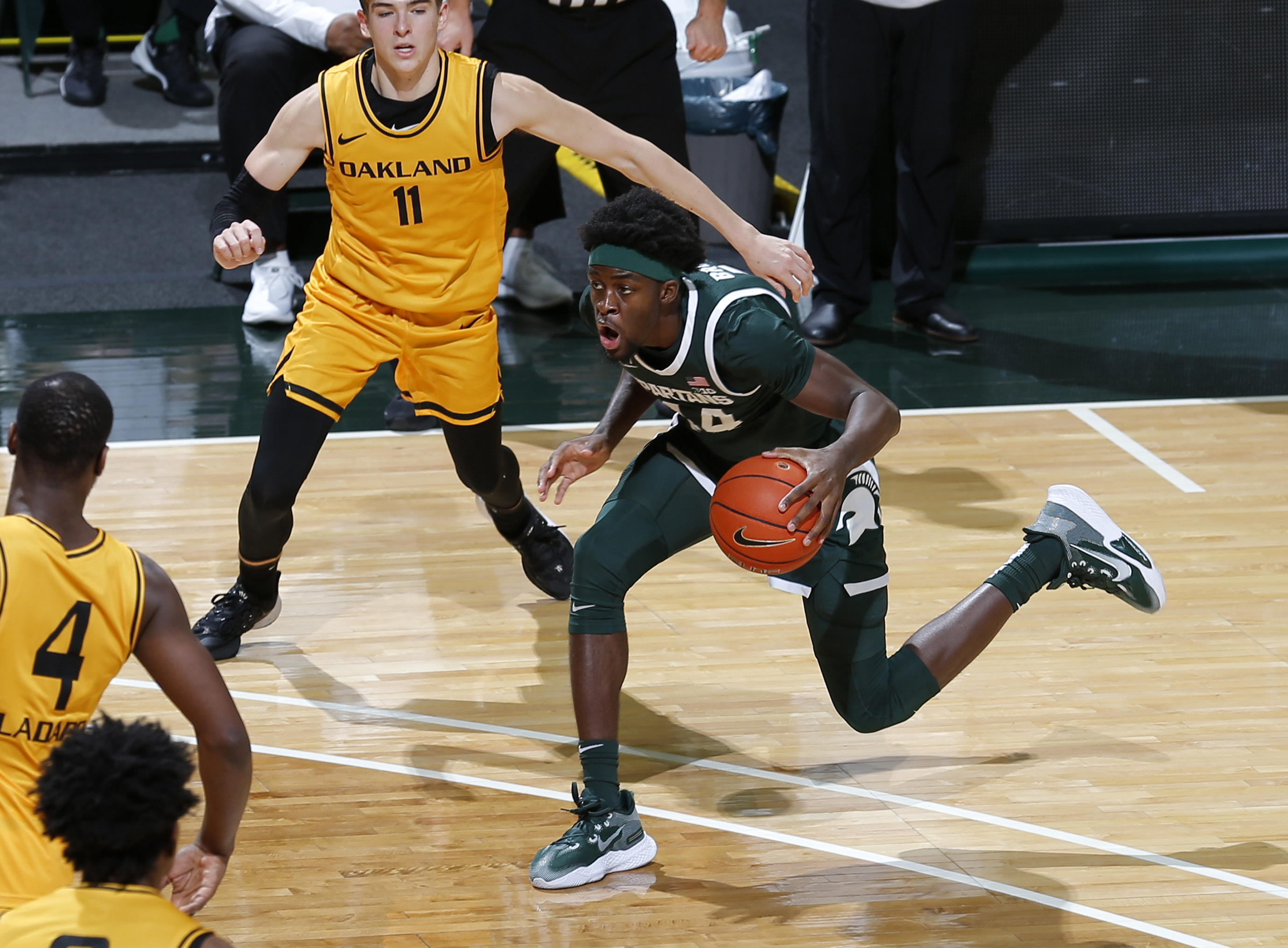 Oakland Michigan St Basketball