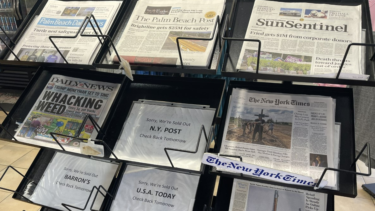 Newspapers at Clematis Street News Stand in West Palm Beach on Aug. 18, 2022.jpg