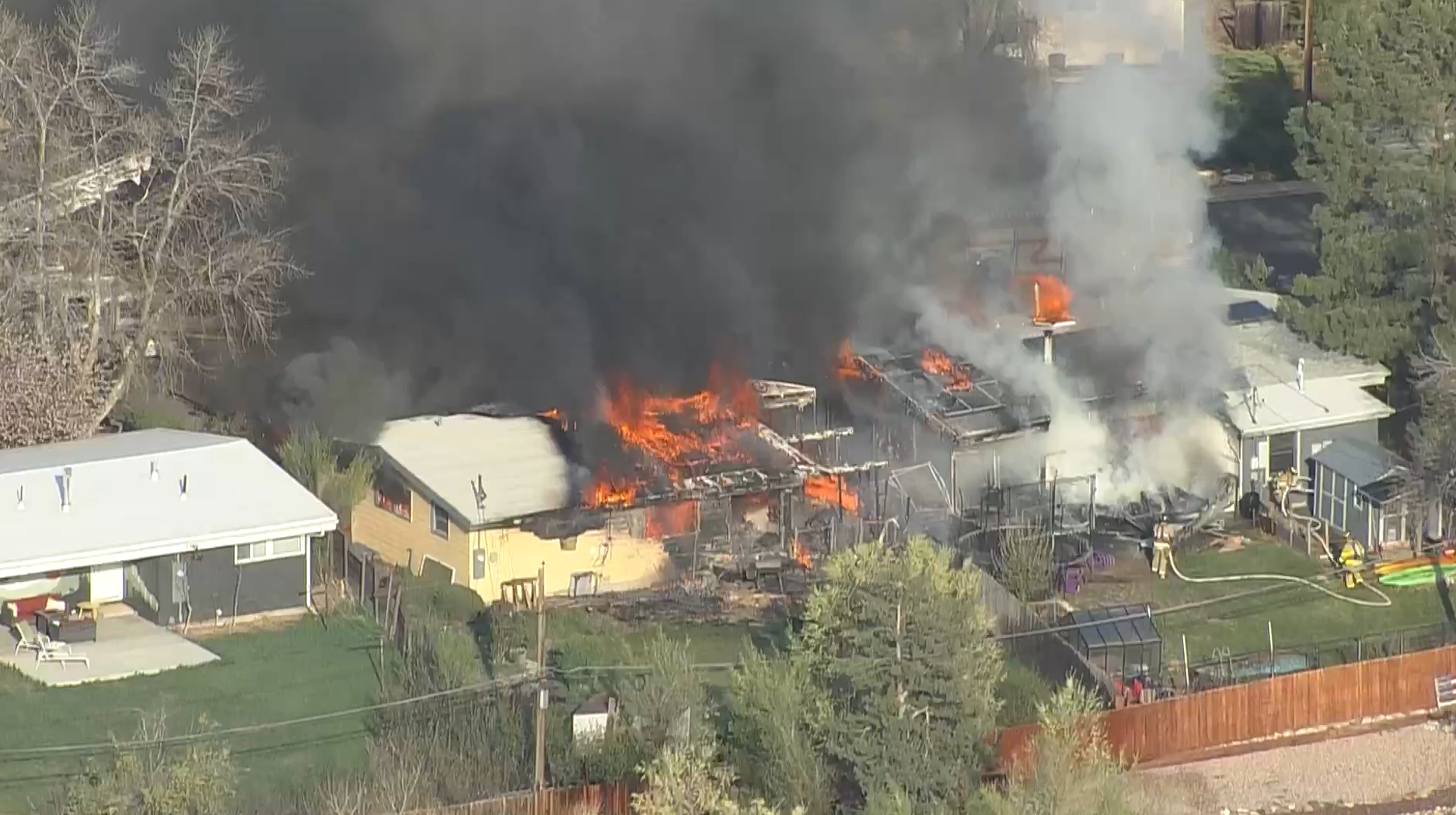 Westminster house fire 7900 block of Stuart Street