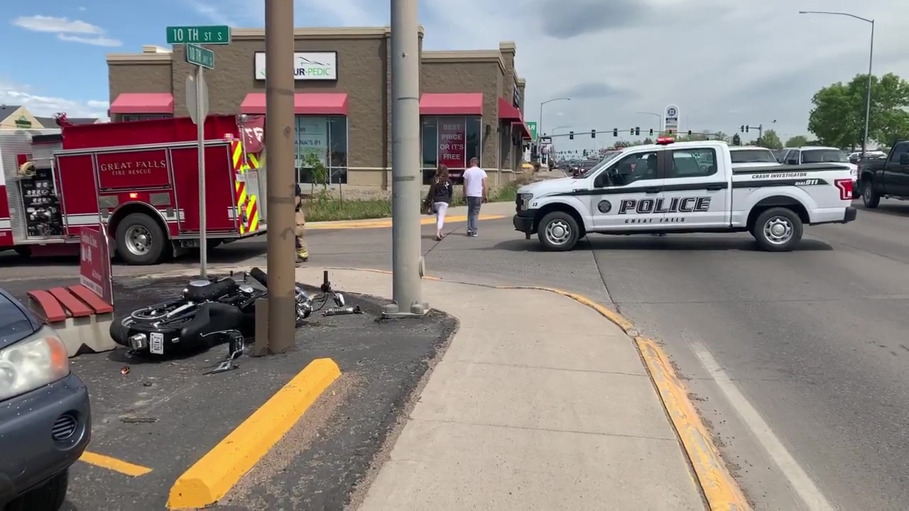 1 man injured in collision in Great Falls
