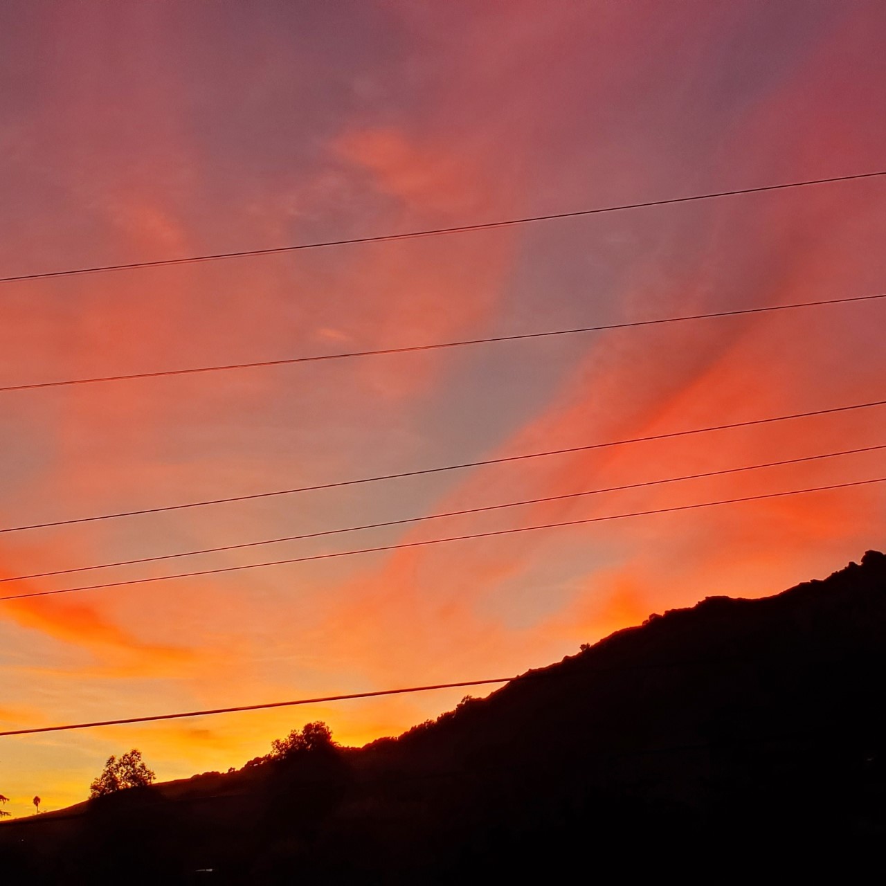 Sunset over San Luis Obispo
