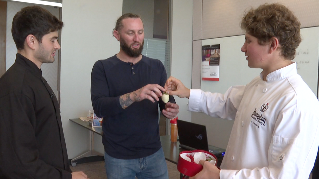 Austin and Grant of Hampton Chocolate Factory