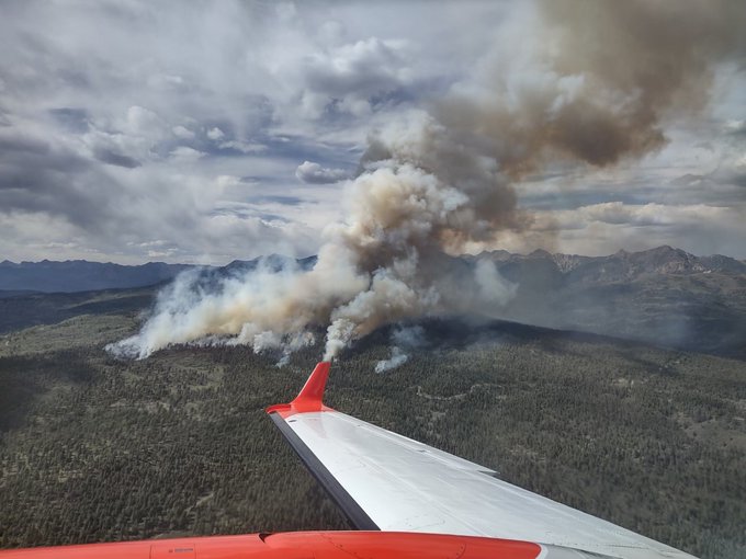 Plumtaw Fire near Pagosa Springs_U.S. Forest Service May 17 2022