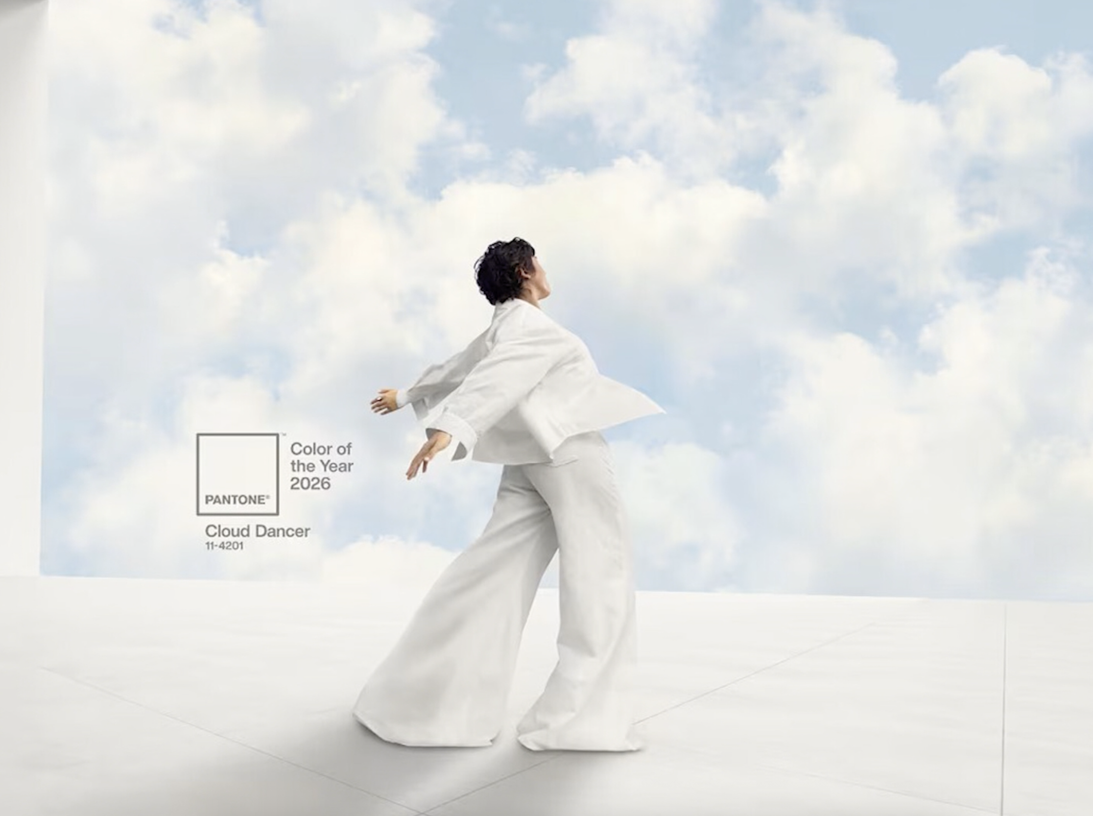 Pantone Cloud Dancer 