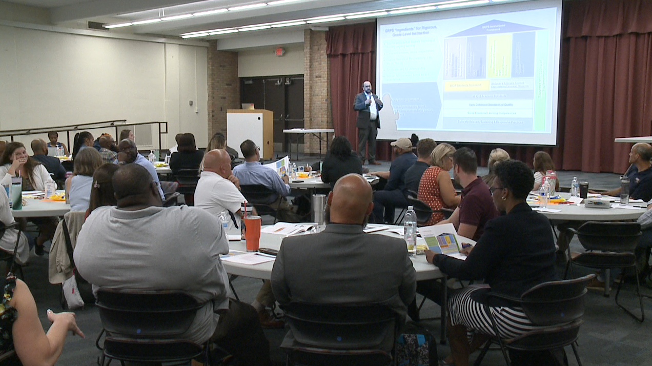 Grand Rapids Public Schools staff return to school