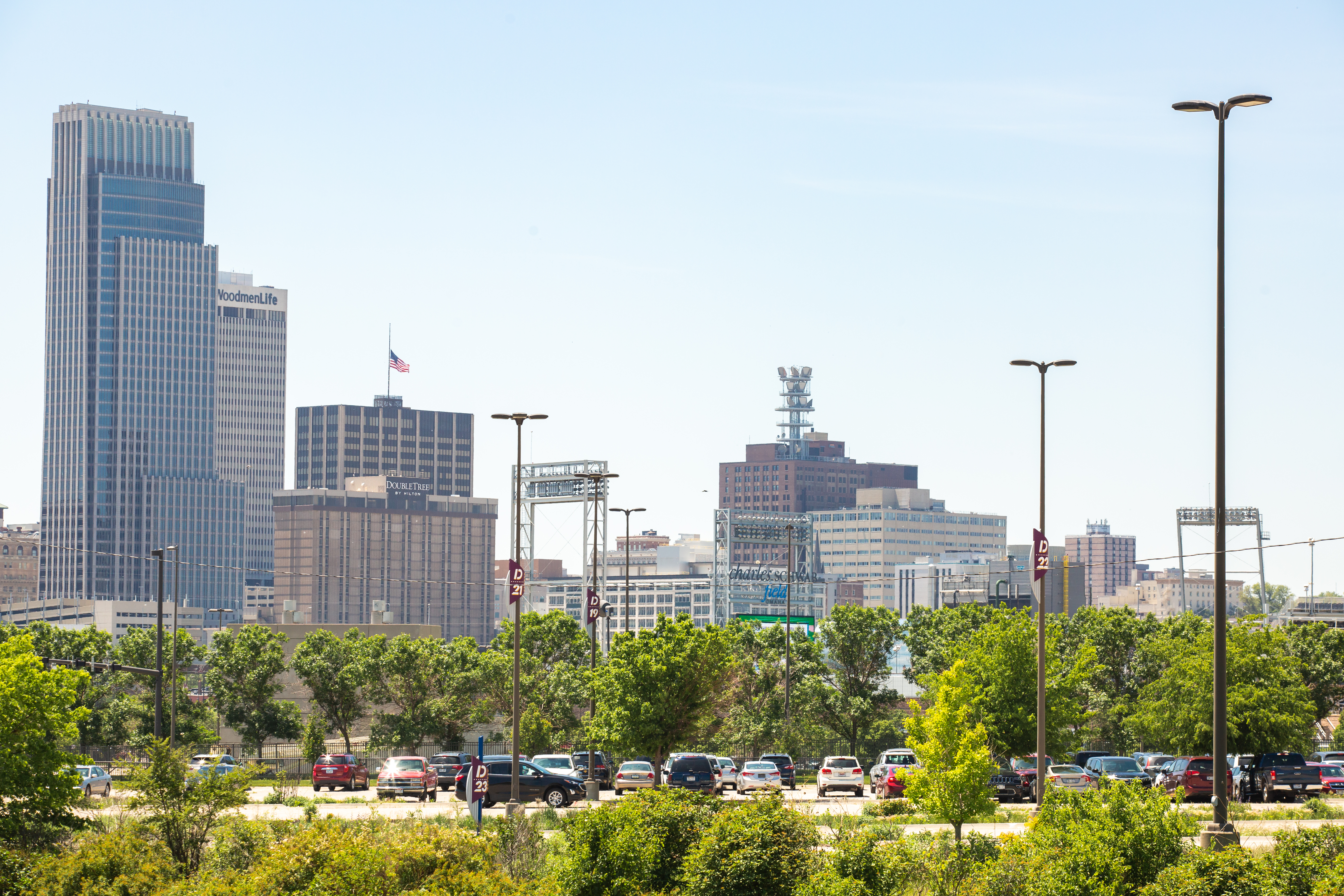 Downtown Omaha, Nebraska Skyline