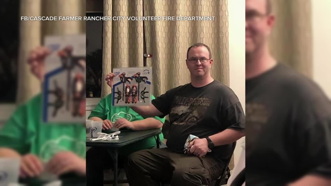 Ken Lemanksi, a volunteer firefighter/EMT in Cascade, died after a battle with COVID.