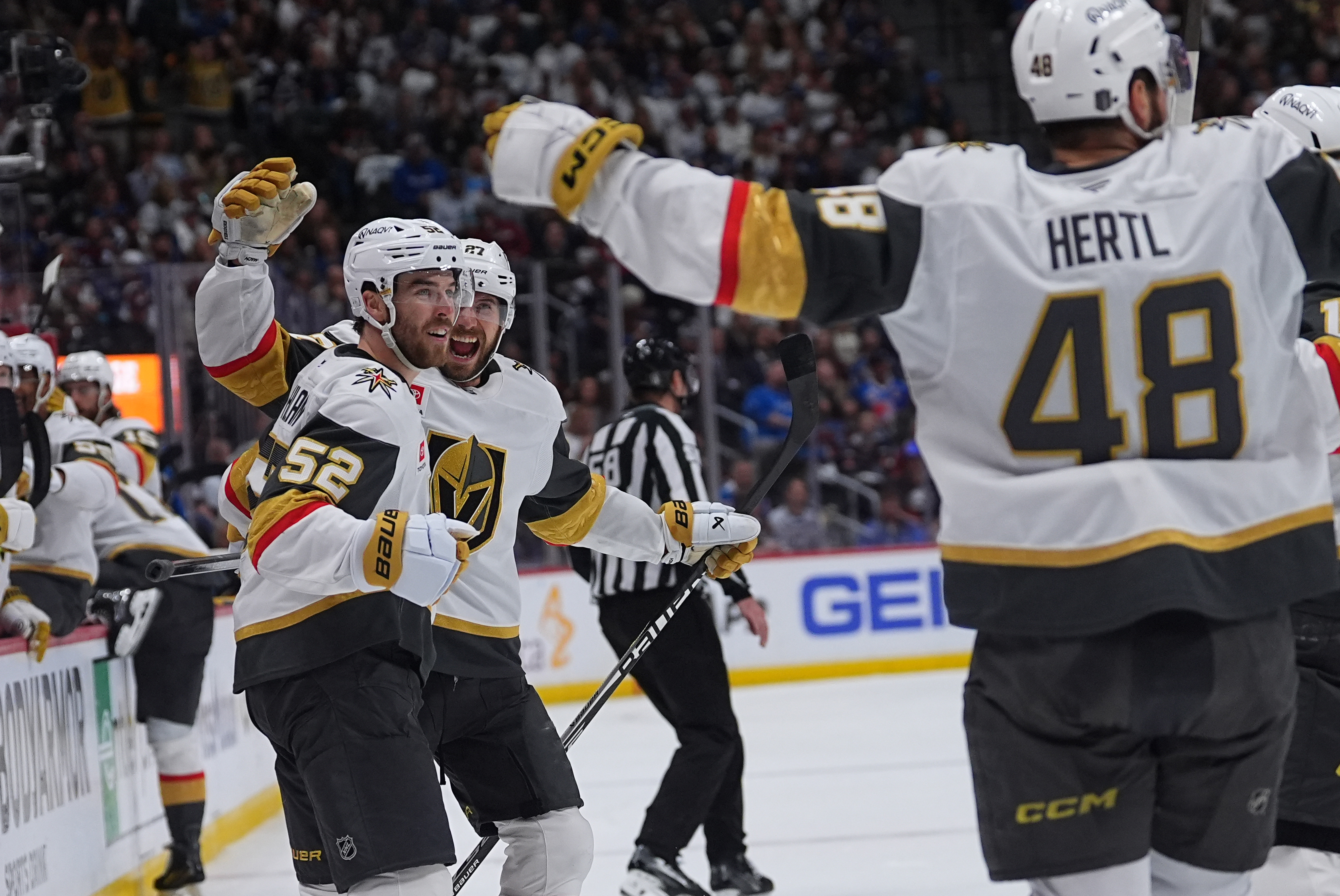 Golden Knights Avalanche Hockey