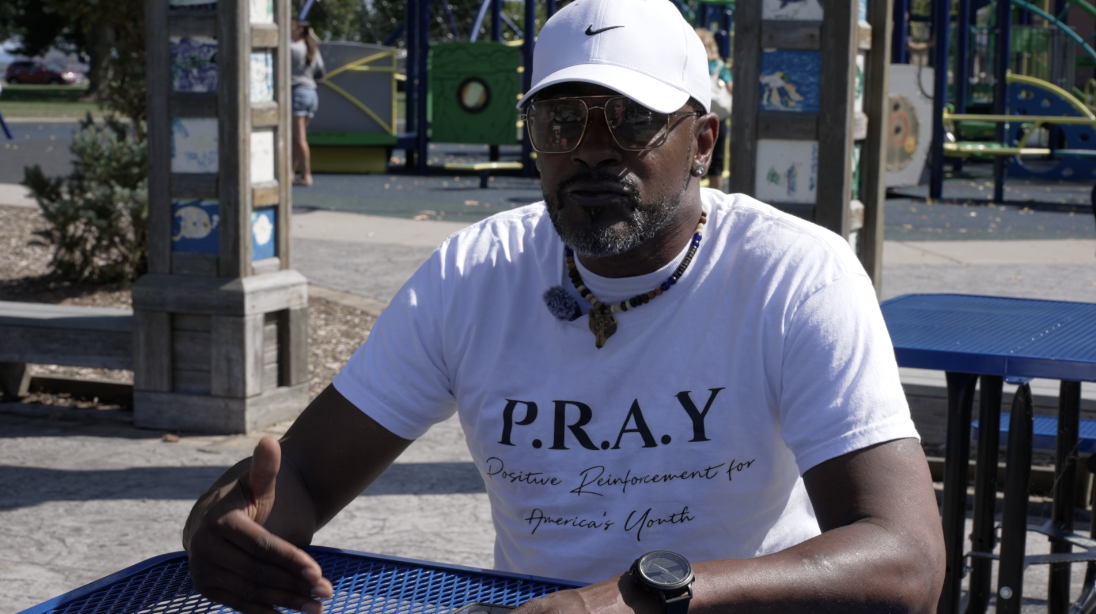 Keith Smith, P.R.A.Y. founder and director, speaking about his past, which motivated him to start his organization.