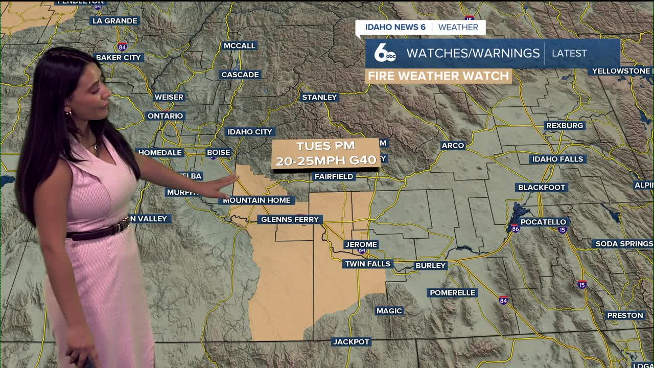 Forecast: Wildfire concerns 