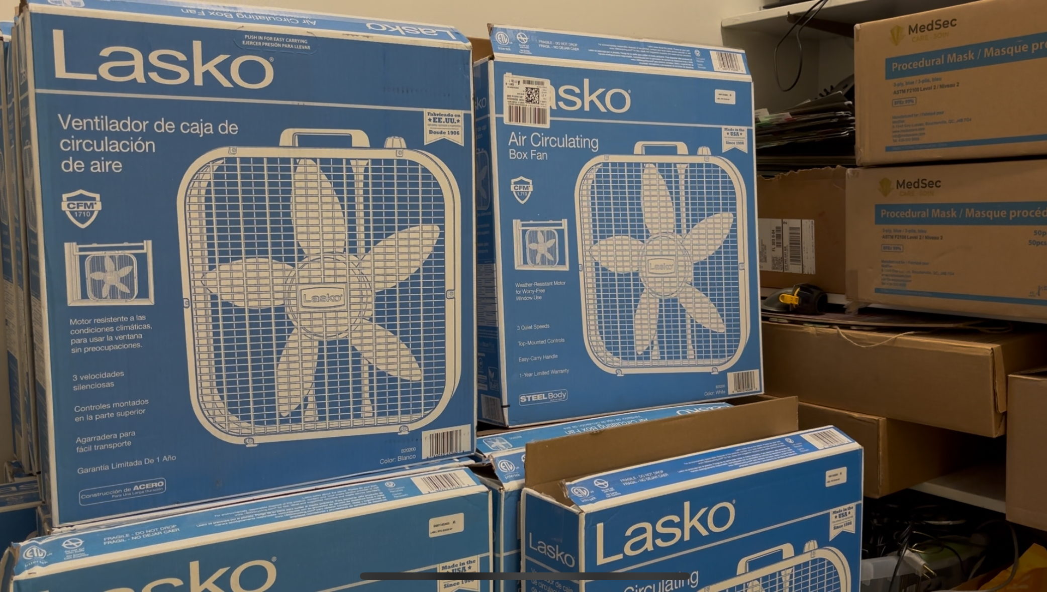 SENIOR BOX FAN GIVE AWAY