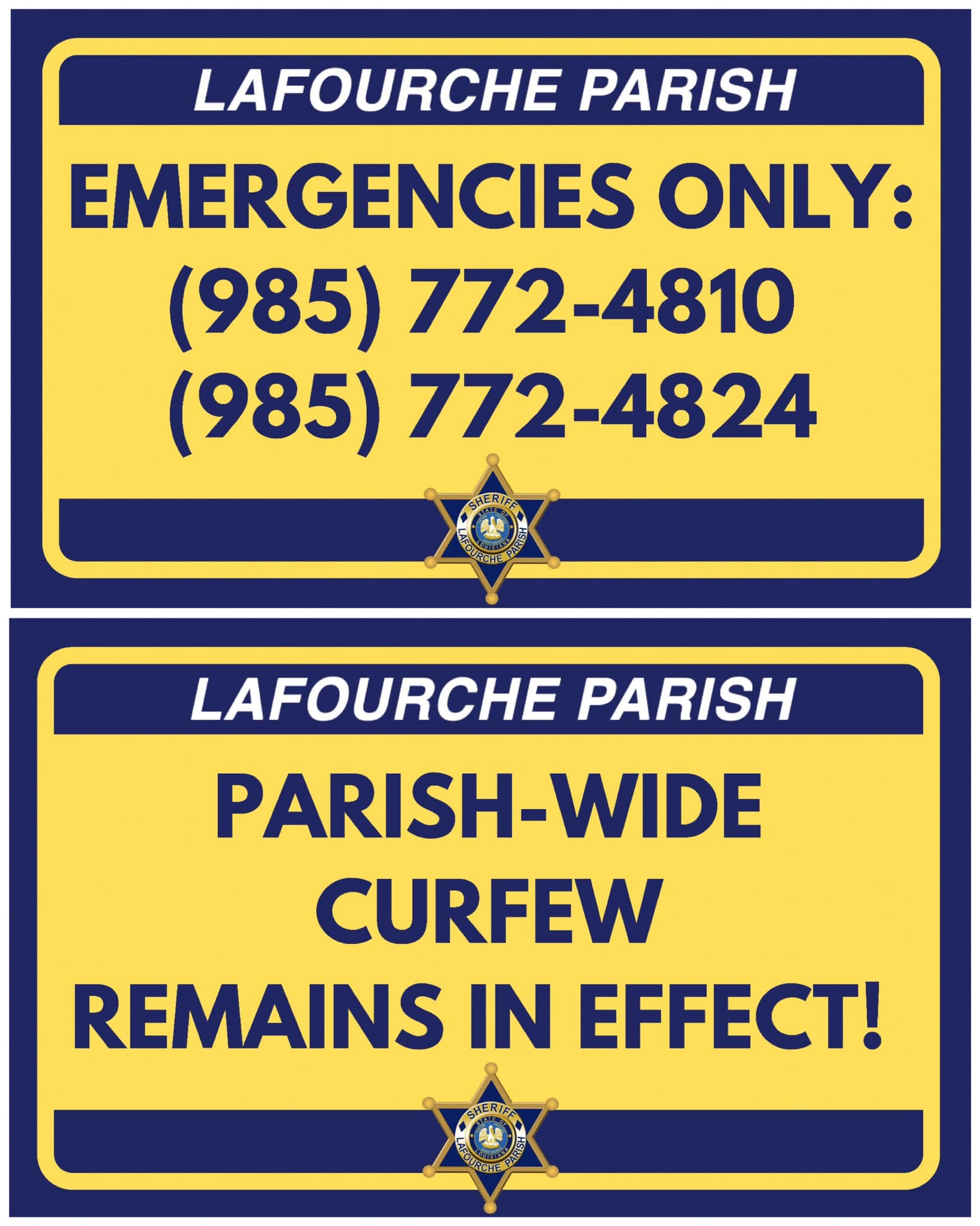 Lafourche parish emergency numbers.jpg