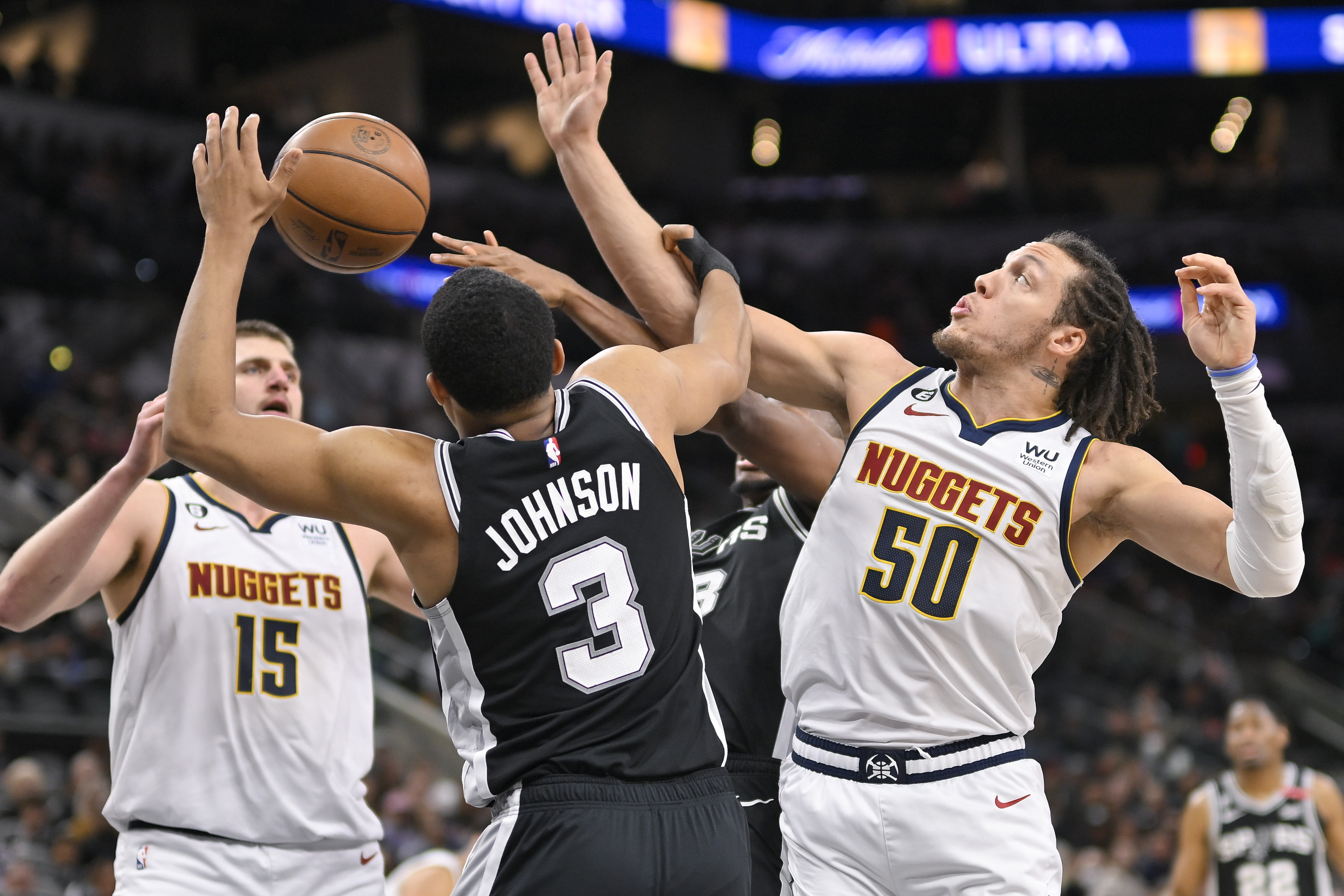 Nuggets Spurs Basketball