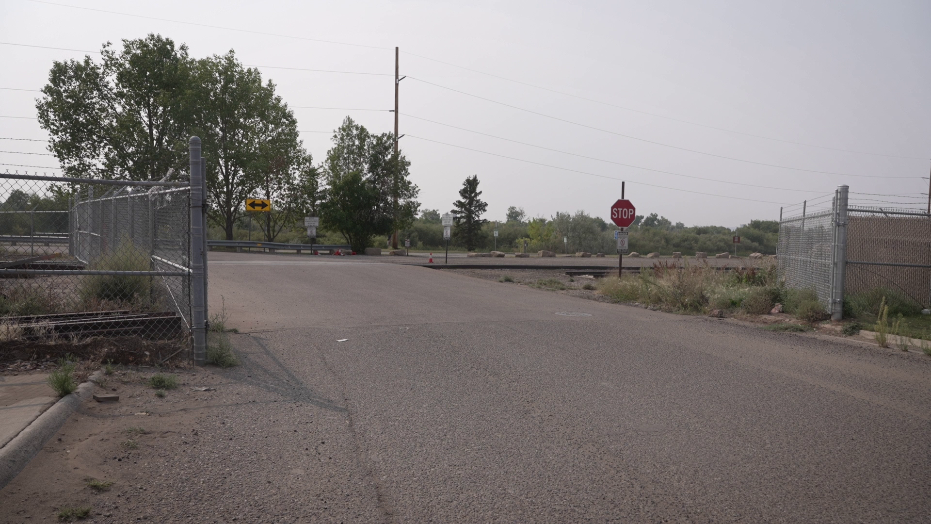 Road to north access point of West Bank Park has been closed