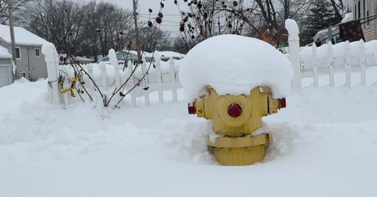 Frozen Hydrant