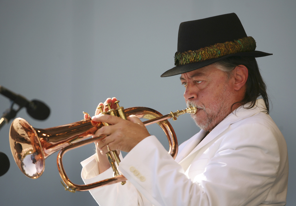 In this June 18, 2006 file photo, Chuck Mangione performs during the Playboy Jazz Festival in Los Angeles, Calif.