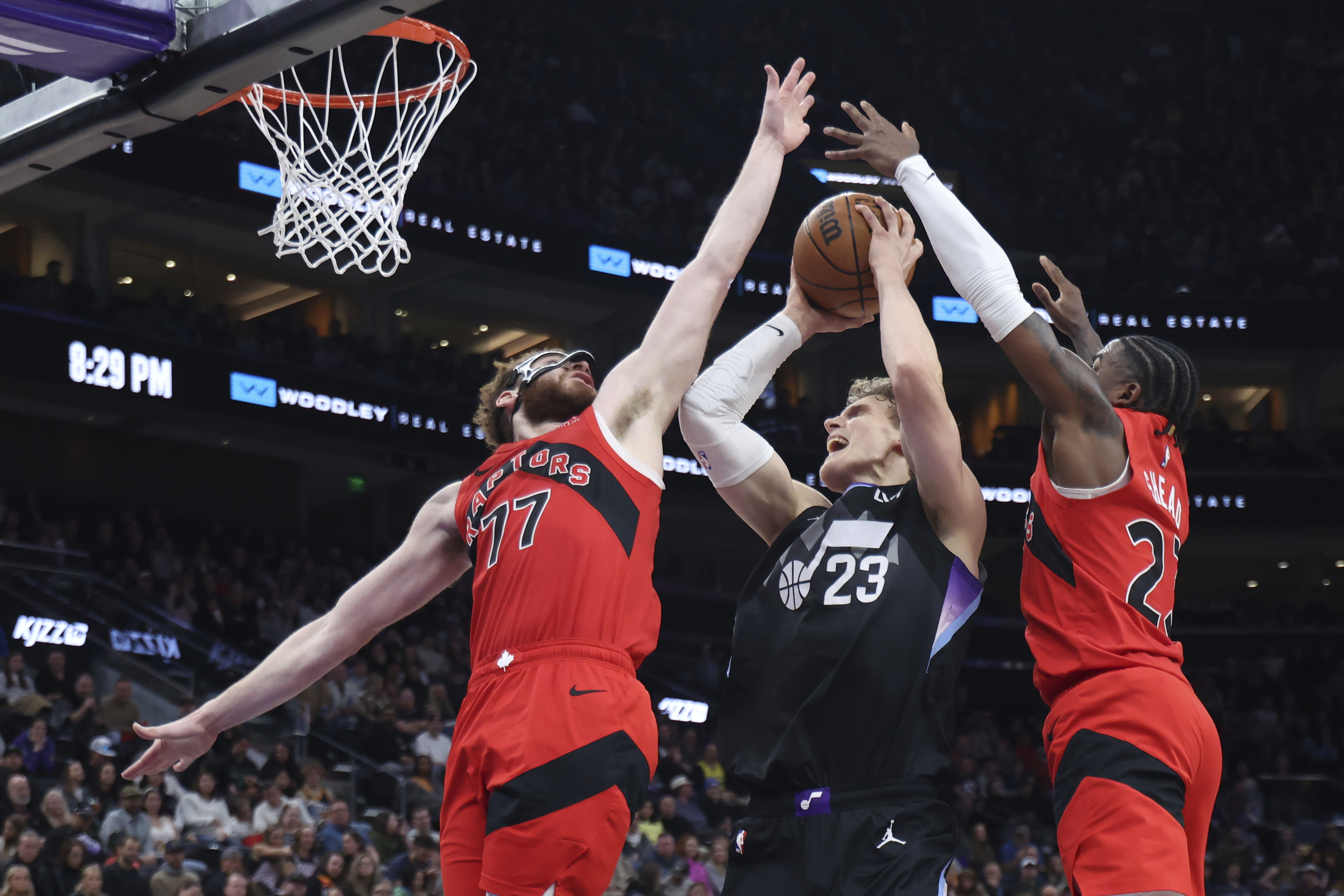 Raptors Jazz Basketball