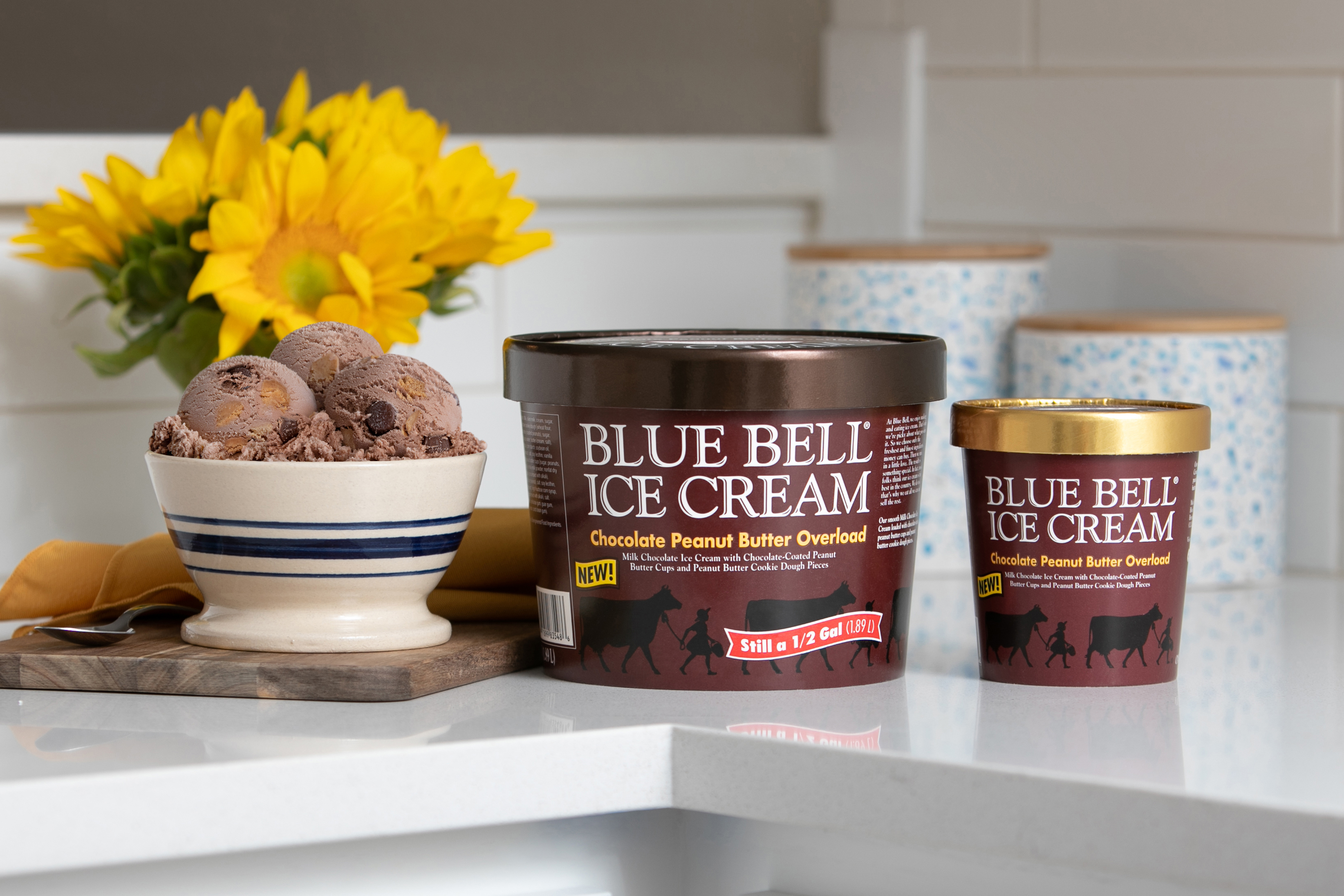 Chocolate Peanut Butter Overload Blue Bell