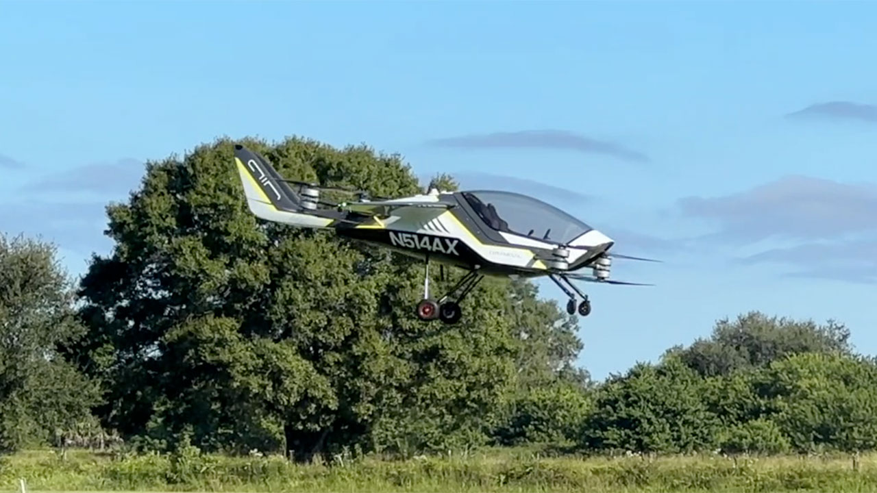 AIR, the company behind the electric aircraft, calls its vehicle a "Tesla for the air."