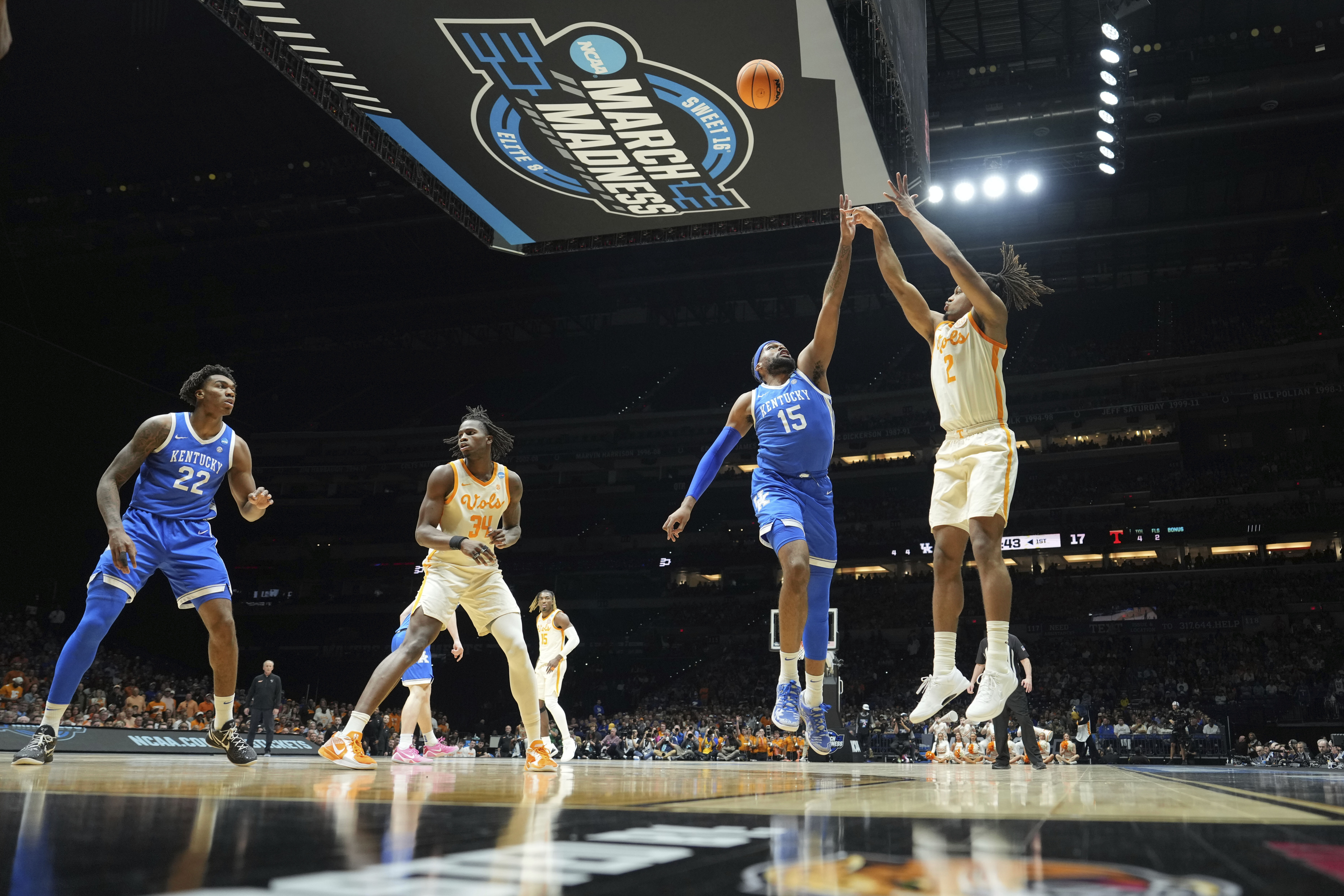 NCAA Kentucky Tennessee Basketball