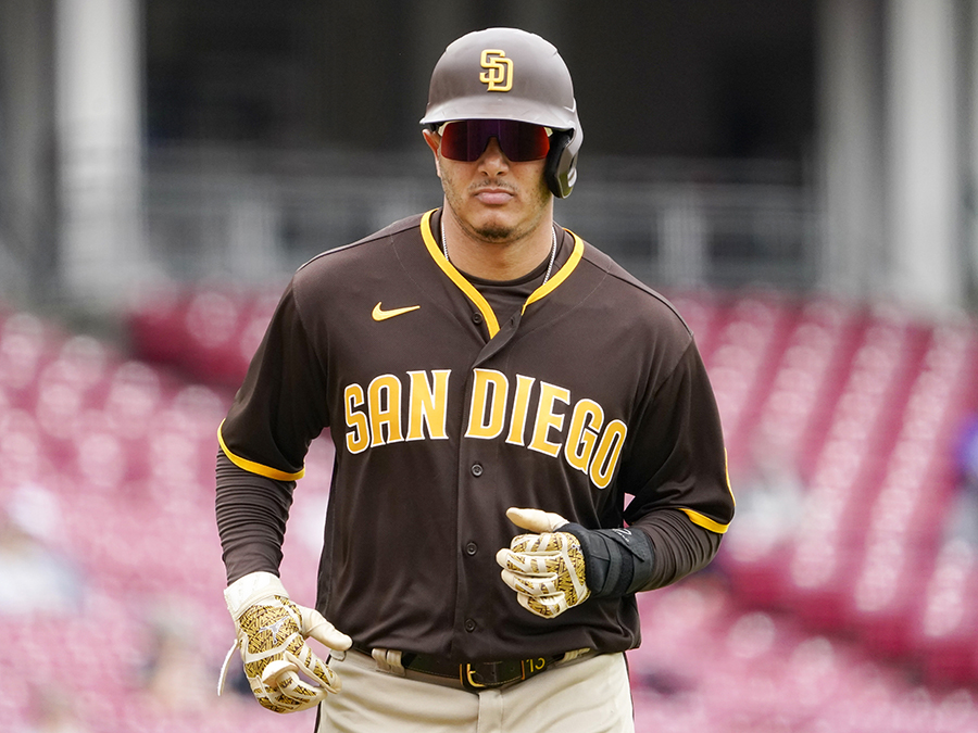 Padres Reds Baseball manny machado