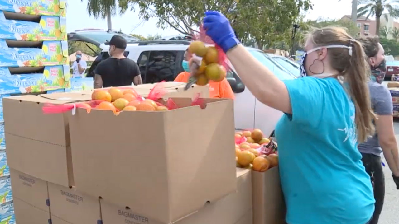 Food distribution site