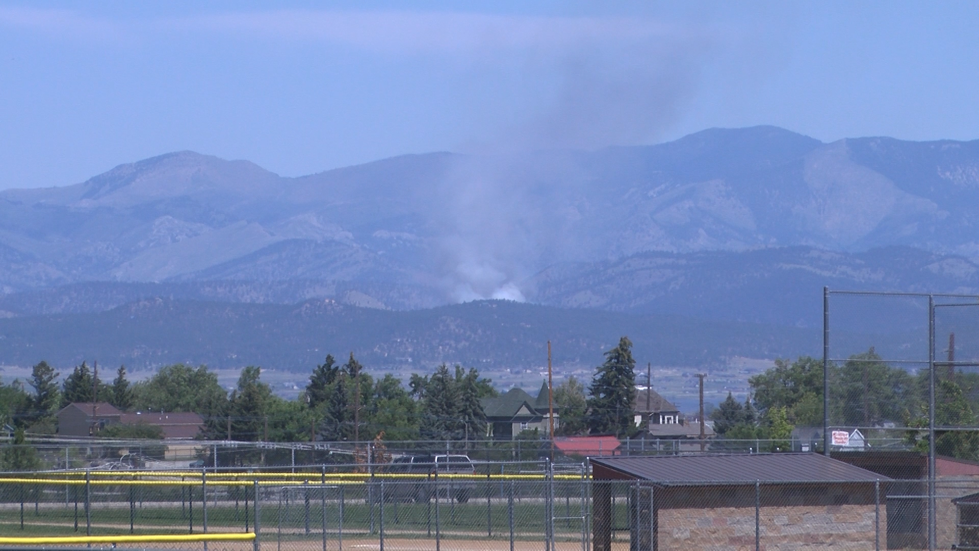 A wildland fire has been reported north of Helena near the White Sandy Campground.