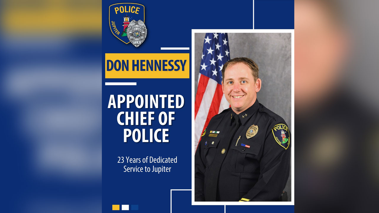 Jupiter Police Chief Don Hennessy