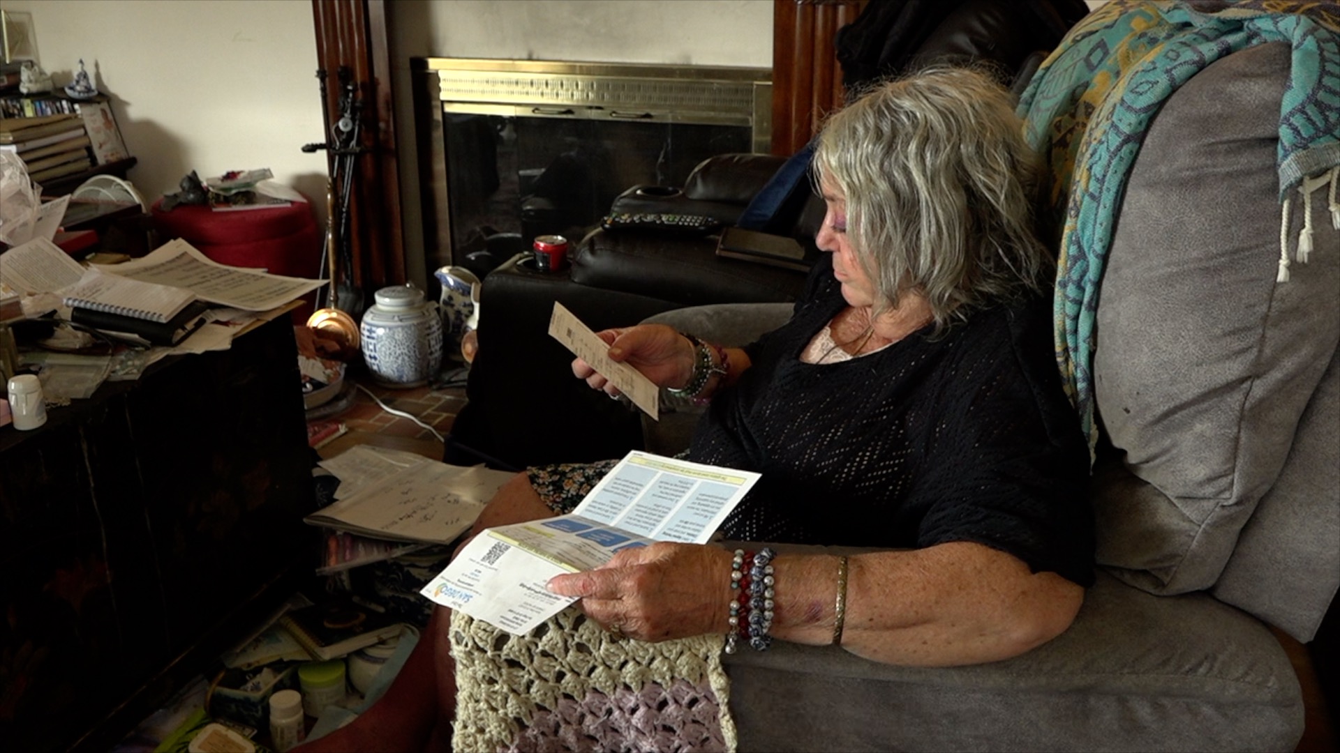 78-year-old woman issued a $450 parking ticket