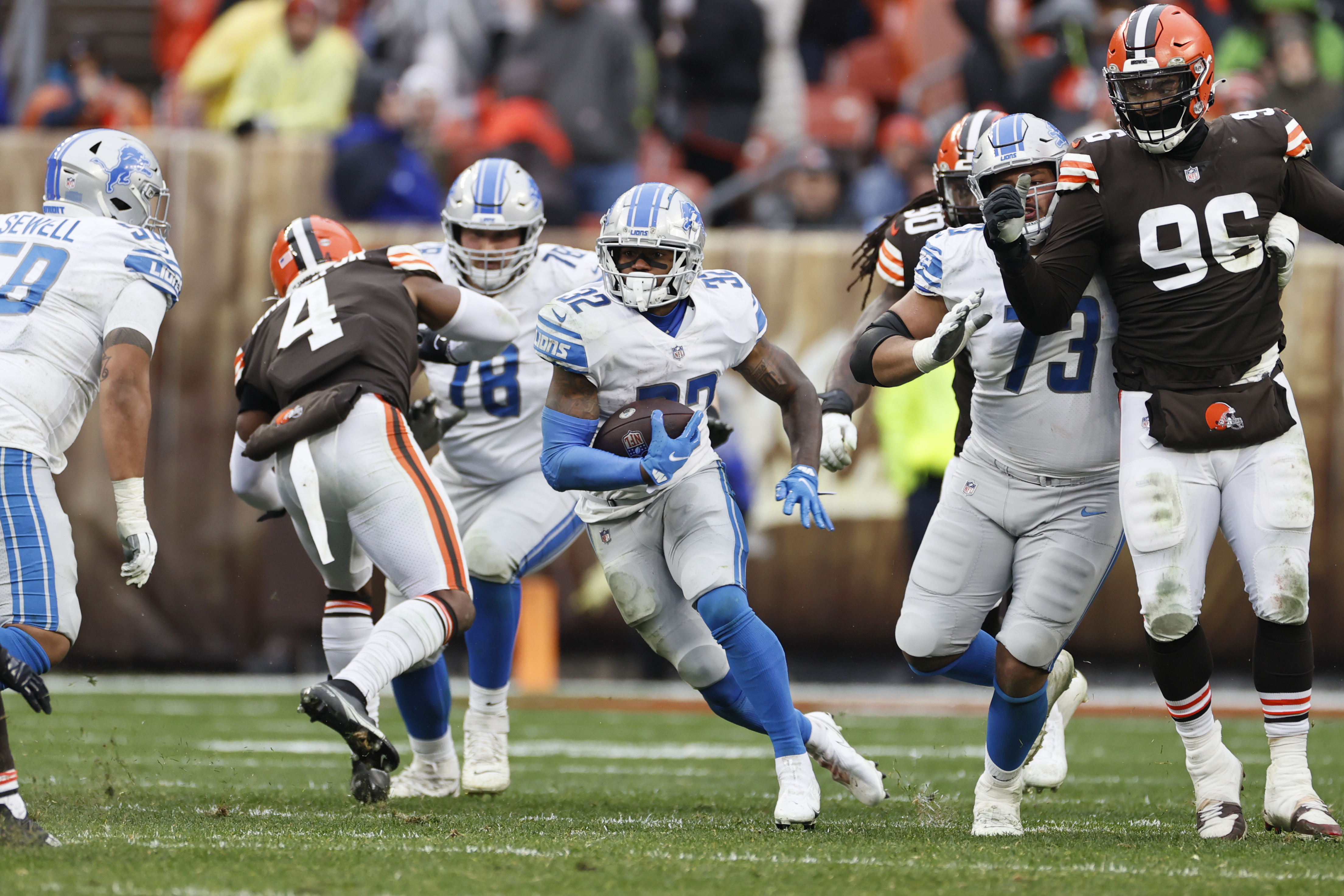 Lions Browns Football