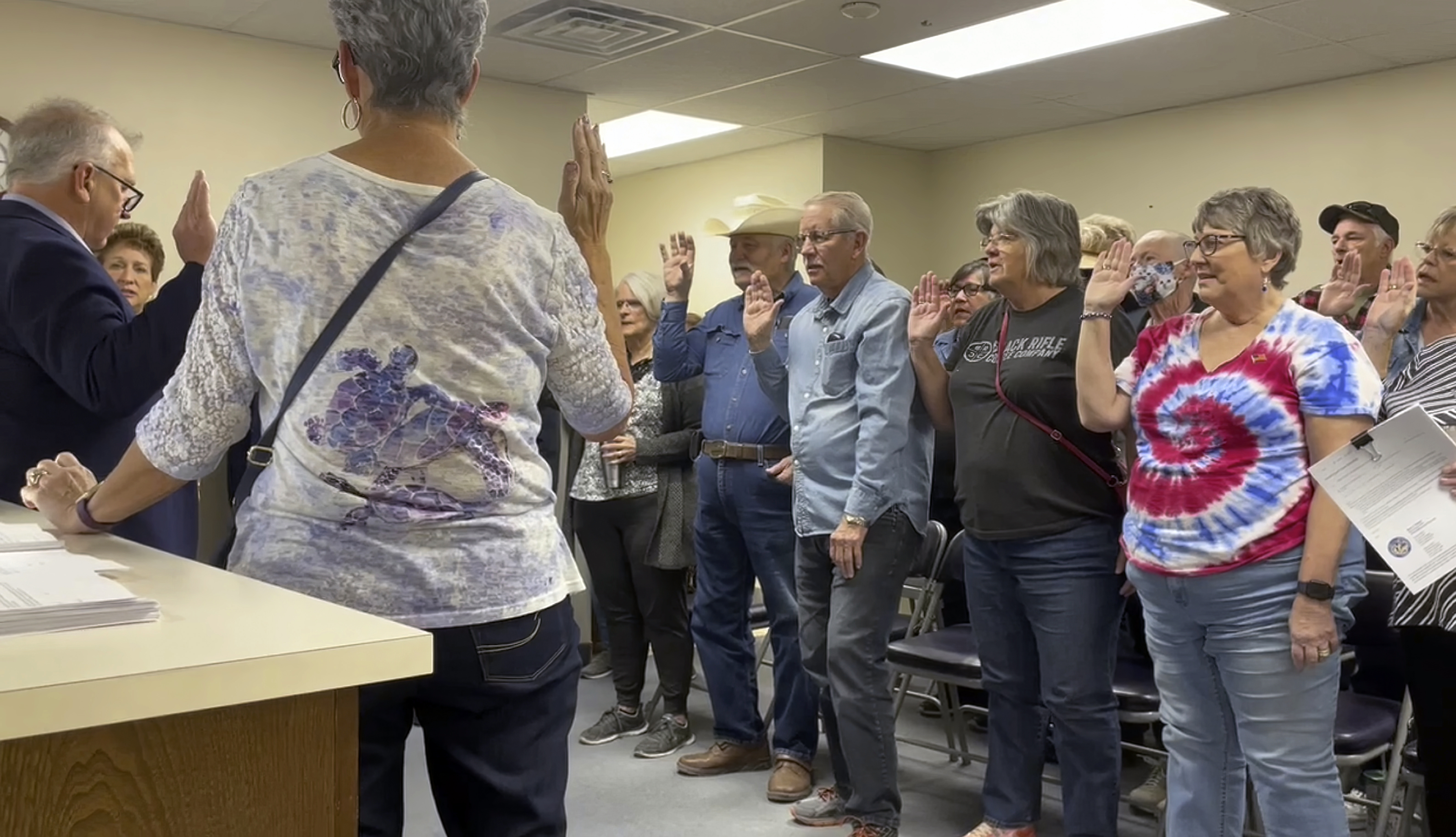 Nye County ballot count volunteers