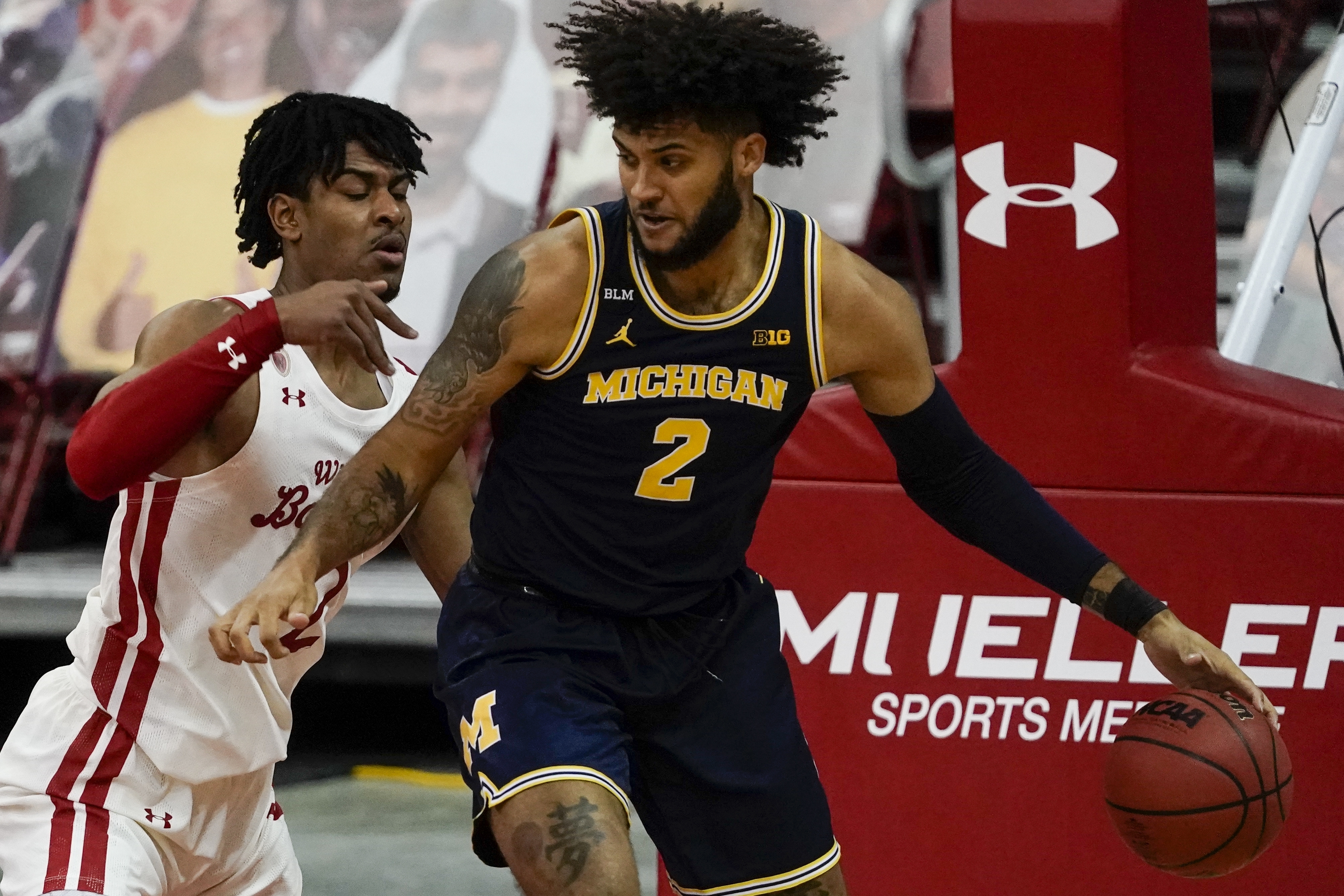 Isaiah Livers Michigan Wisconsin Basketball
